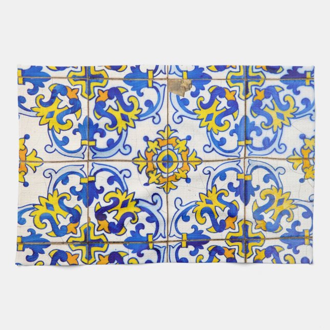 Azulejos Keramiska plattor Kökshandduk (Horisontell)