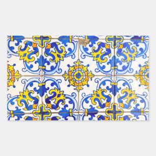Azulejos Keramiska plattor Rektangulärt Klistermärke