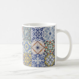 Azulejos patchwork kaffemugg