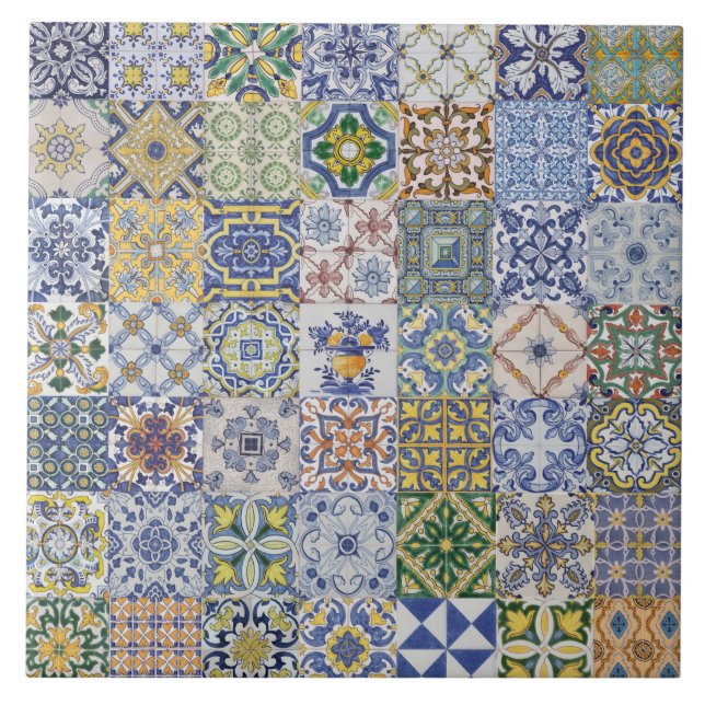 Azulejos Patchwork Kakelplatta (Framsidan)