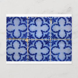 Azulejos, portugisiska Tiles Vykort