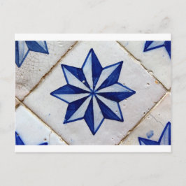 Azulejos, portugisiska Tiles Vykort
