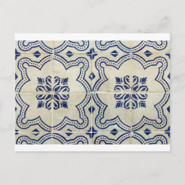 Azulejos, portugisiska Tiles Vykort