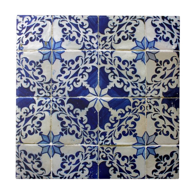 Azulejos, Portuguese Tiles Kakelplatta (Framsidan)