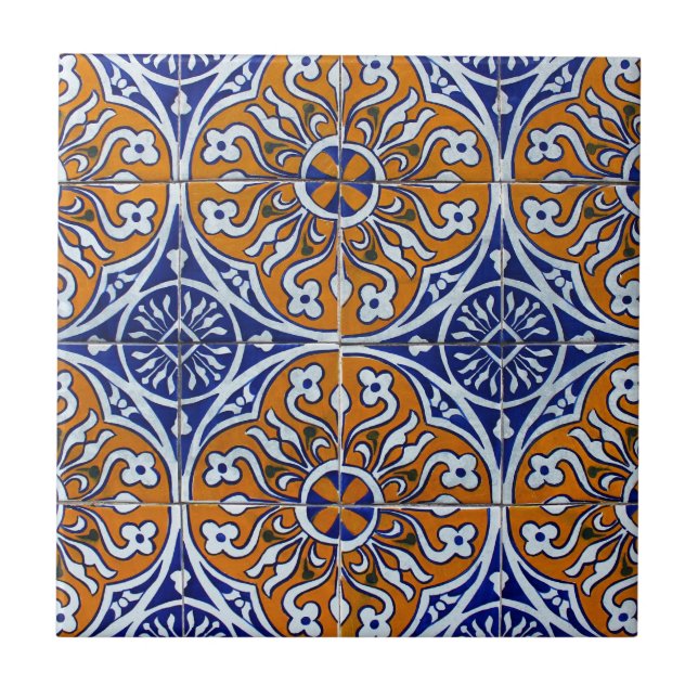 Azulejos, Portuguese Tiles Kakelplatta (Framsidan)