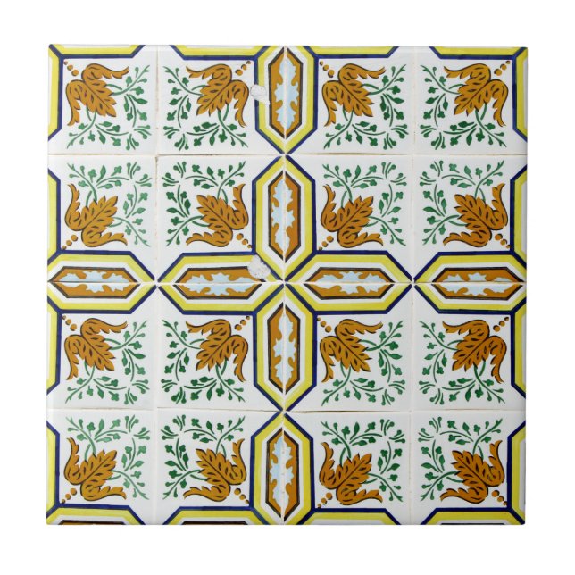 Azulejos, Portuguese Tiles Kakelplatta (Framsidan)