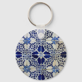 Azulejos, Portuguese Tiles Nyckelring