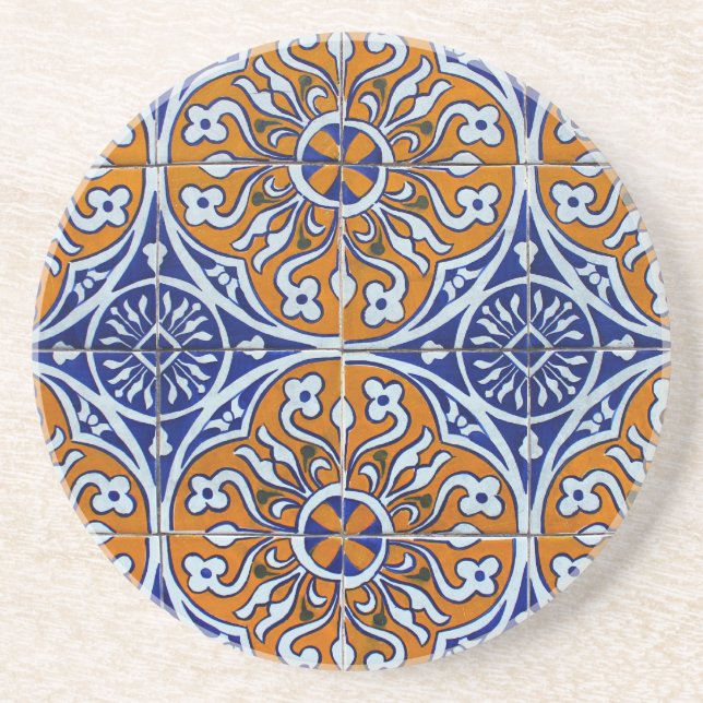Azulejos, Portuguese Tiles Underlägg Sandsten (Framsidan)