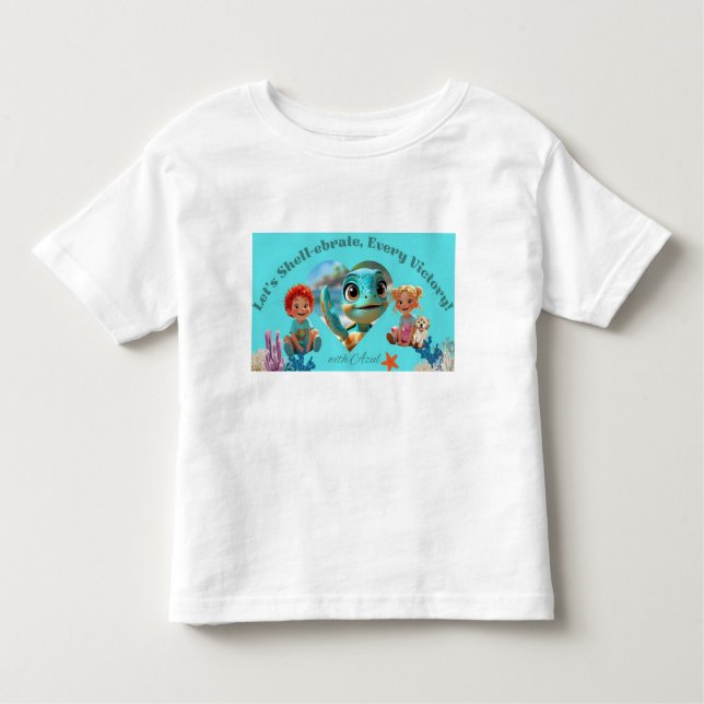 Azuls Ocean Heroes T-Shirt - Småbarn Edition (Framsida)