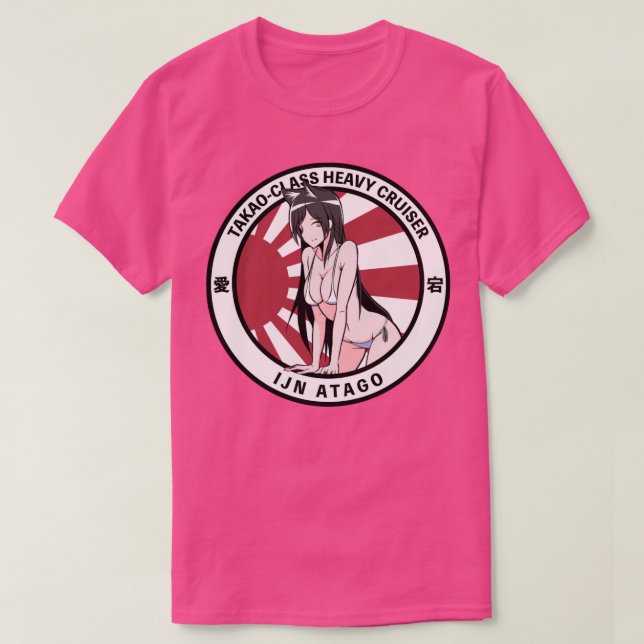Azur Lane Atago T Shirt (Design framsida)