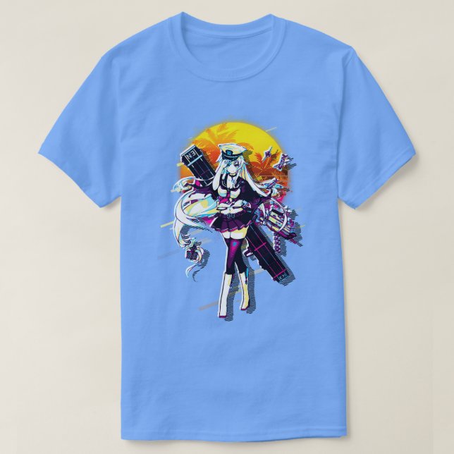 Azur Lane Enterprise T Shirt (Design framsida)