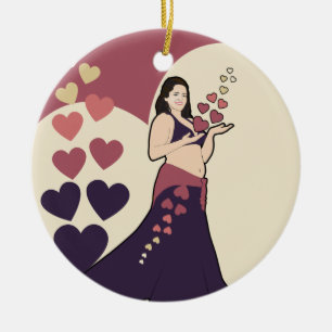 Azura Belly dancer Julgransprydnad Keramik