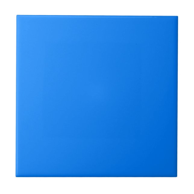 Azurblå Kakelplatta (Framsidan)