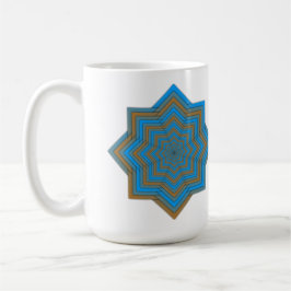 Azure and Ember Star Kaffemugg