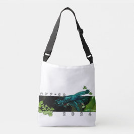 Azure Betta Fish Art Tote 2024 Axelväska
