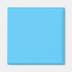 Azure Blå himmel 2015 Färg Trend Template Magnet