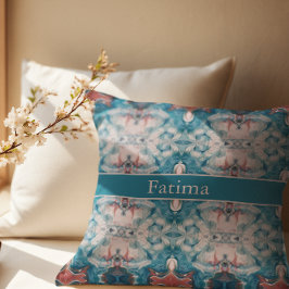 Azure Bloom, anpassningsbar Kudde