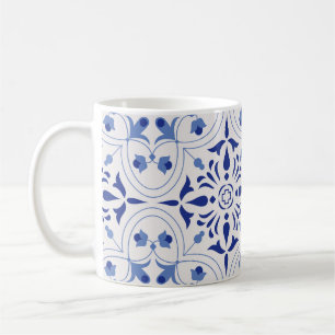 Azure Bloom Kor Kaffemugg