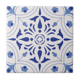 Azure Bloom Kor Kakelplatta