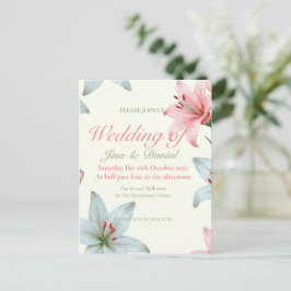 Azure Bloom V03 Vykort