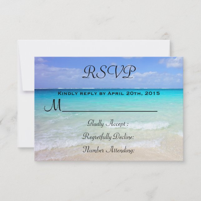Azure Blue Caribbean Tropical Beach OSA (Framsida)