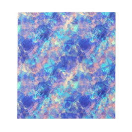 Azure Blue Crumpled Struktur Anteckningsblock