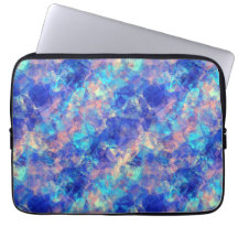 Azure Blue Crumpled Struktur