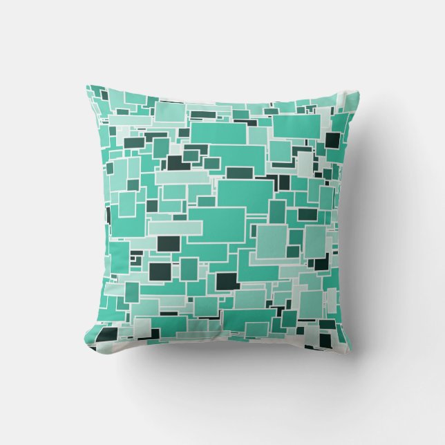 Azure Chaos Pillow Kudde (Framsida)