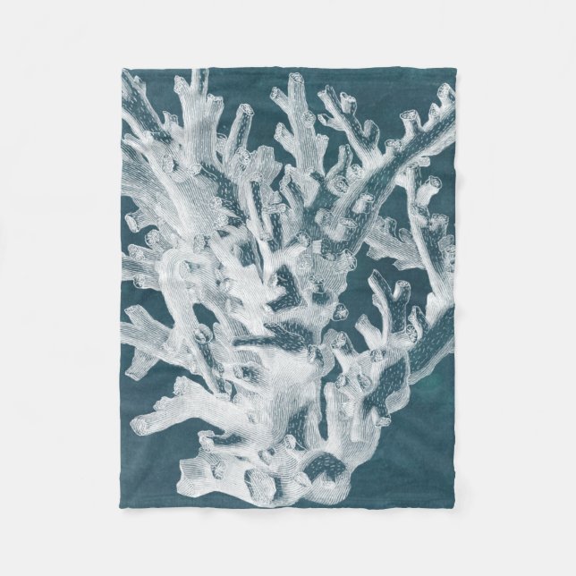 Azure Coral I Fleecefilt (Framsidan)