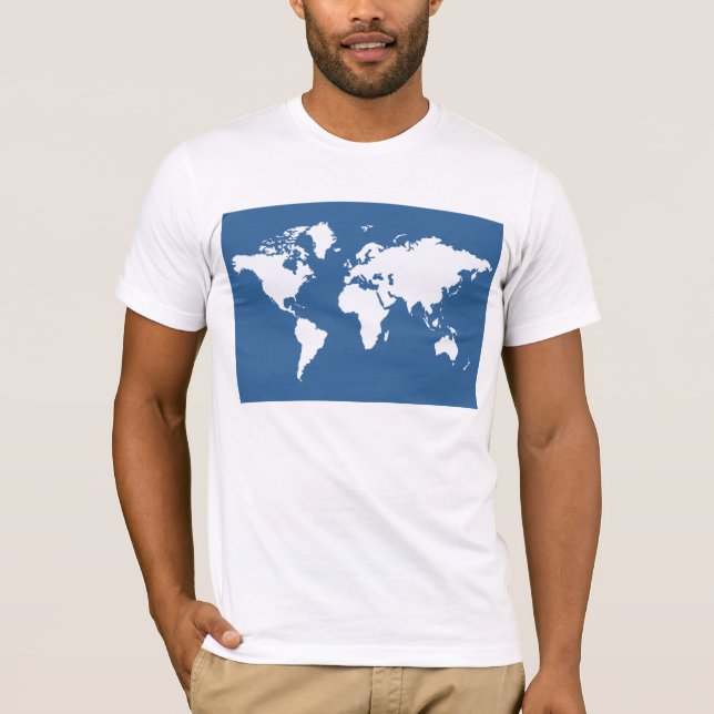 Azure Elegant World T-shirt (Framsida)