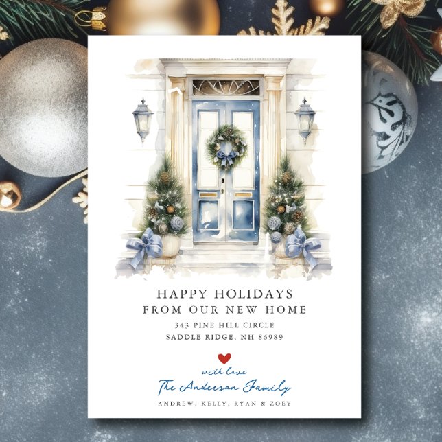 Azure Entrance New Home Flytta Meddelande (Skapare uppladdad)