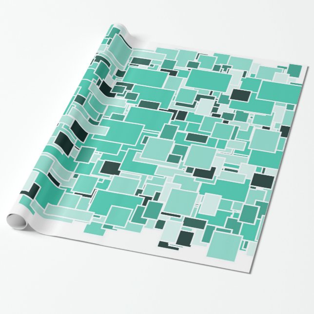 Azure kaos presentpapper (Utrullad)