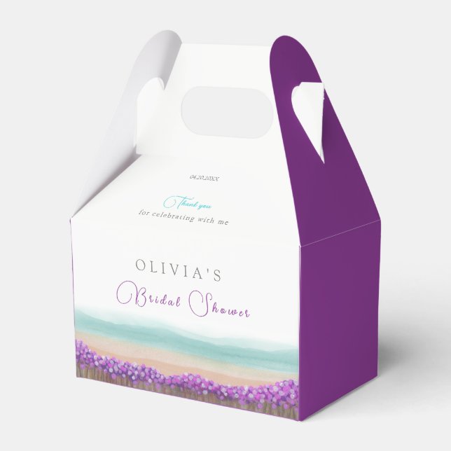 Azure Kusten i Bloom Möhippa Presentaskar (Framsidan Sidan)