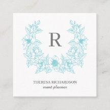 Azure Magnolia Wandemonogram social media