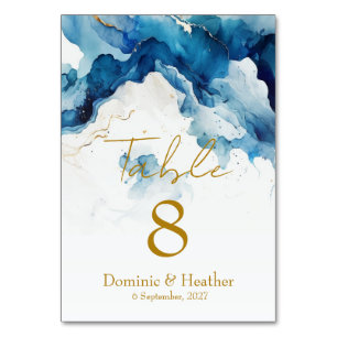 AZURE Marble Dreams Gala Bordsnummer