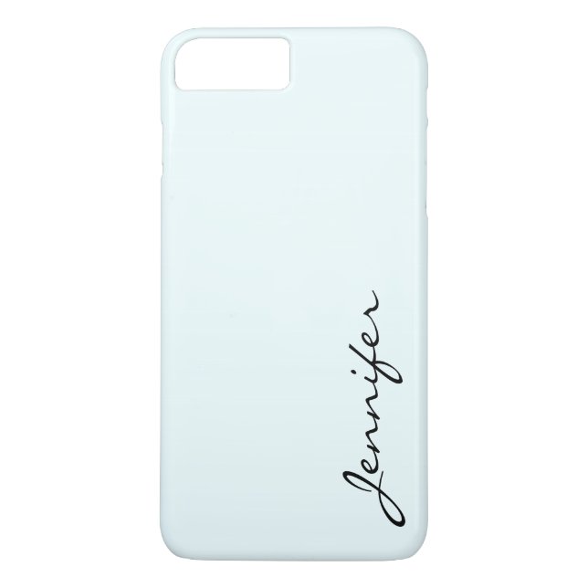 Azure mist färg-bakgrund Case-Mate iPhone skal (Baksida)