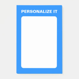 Azure Modern Personlig - mångsidig Post-it Block