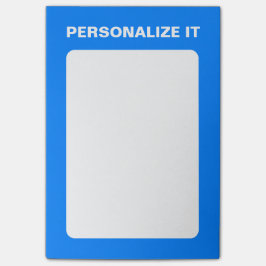 Azure Modern Personlig - mångsidig Post-it Block