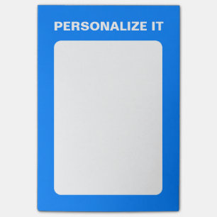 Azure Modern Personlig - mångsidig Post-it Block