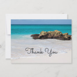 Azure Ocean Sandy Beach Photo Tack Kort