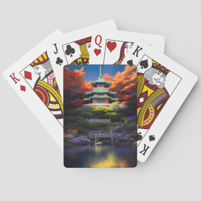 Azure-ofed Sanctuary Casinokort (Baksidan)