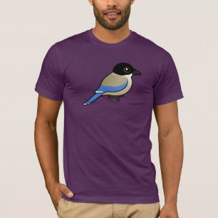 Azure-påskyndad skata t-shirt