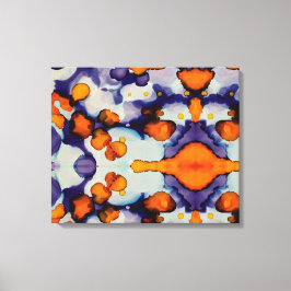 Azure Pumpkin Canvastryck