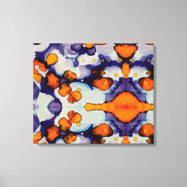 Azure Pumpkin Canvastryck (Framsida)