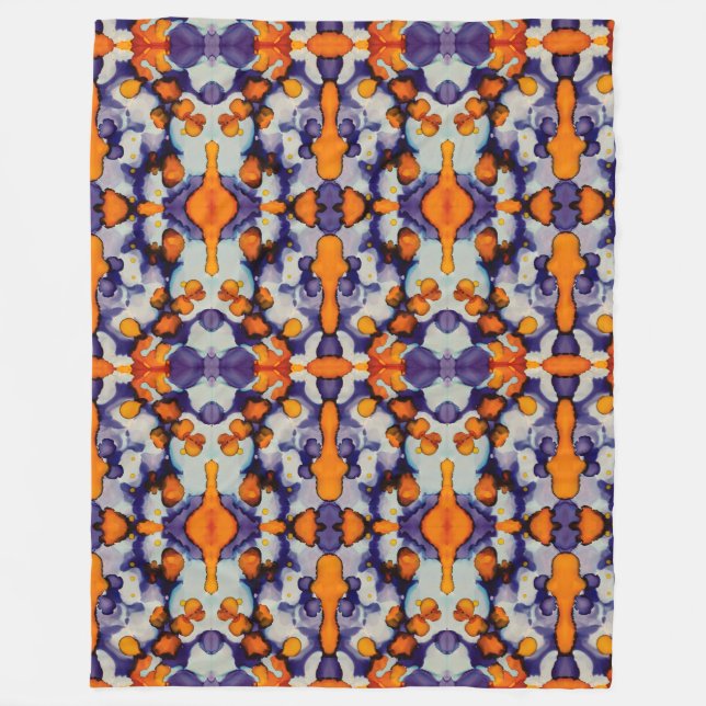 Azure Pumpkin Fleecefilt (Framsidan)