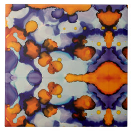 Azure Pumpkin Kakelplatta