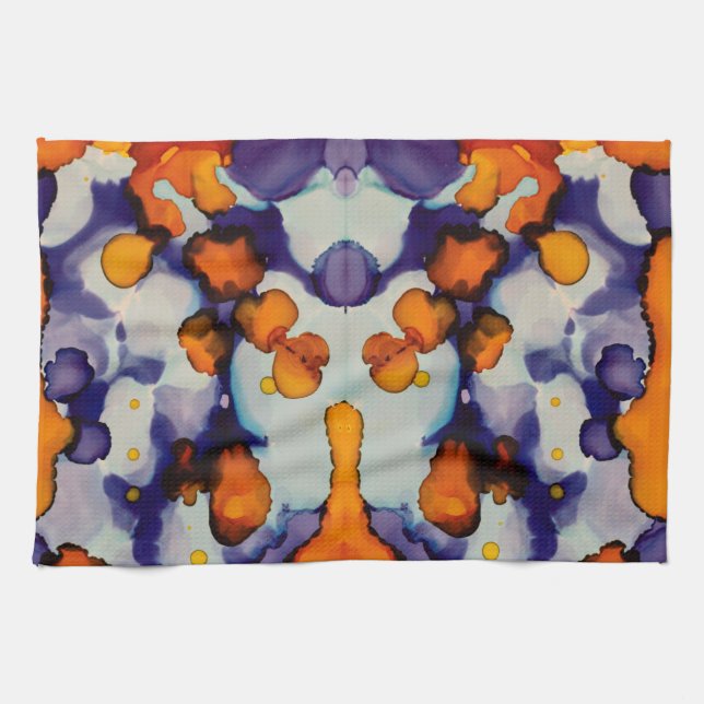 Azure Pumpkin Kökshandduk (Horisontell)