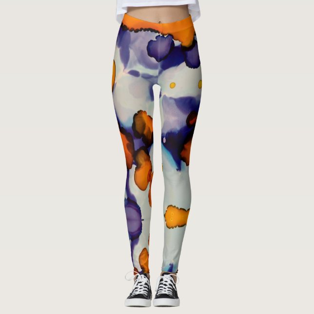 Azure Pumpkin Leggings (Framsida)