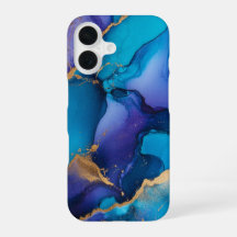 Azure Royale Lyxig Safir Teal Marmor