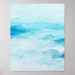 Azure Serenity Poster